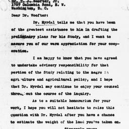 Letter from Frederick P. Ke...
