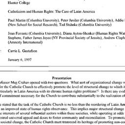 Minutes, 1996-12-03. Human ...