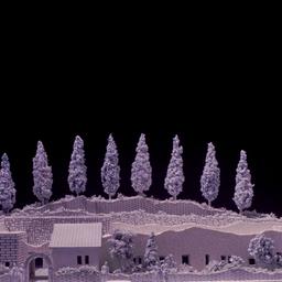 Model, exterior view.
