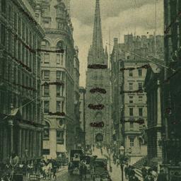Wall Street, New York.