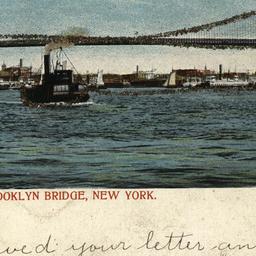 Brooklyn Bridge, New York.