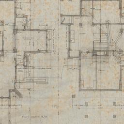 Working drawing #1: Foundat...