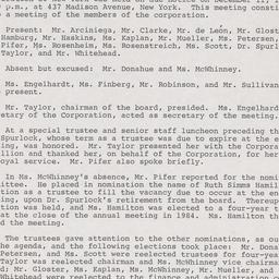Board of Trustees