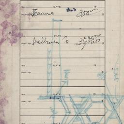 Truss sketch [verso]