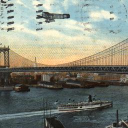 Manhattan Bridge, New York ...