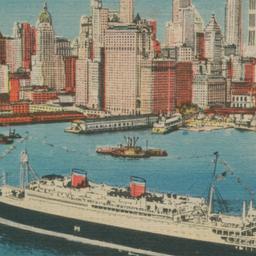 Lower New York Skyline, New...