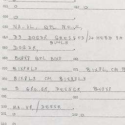 Western questionnaire, answ...