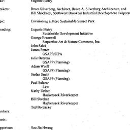 Minutes, 2000-11-01. Legal,...