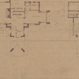 First floor plans of house ...