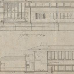 Working drawing #4: North, ...