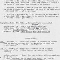 ST298/498: Syllabi