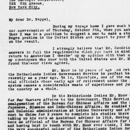 Letter from J.T. Moll to Fr...