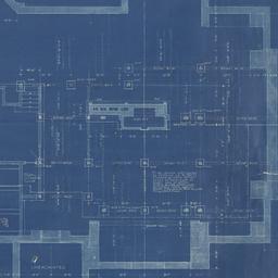 Working drawing #1: Foundat...