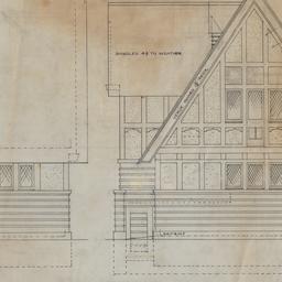 Stable south, east elevations