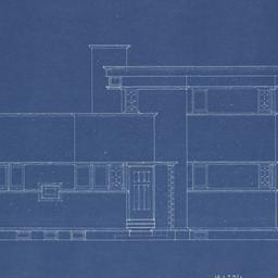 Entrance elevation