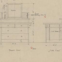 Dresser elevations