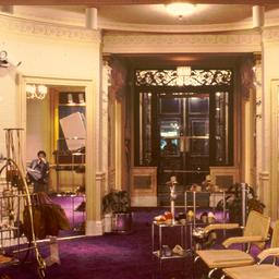 Interior view, show showroom.