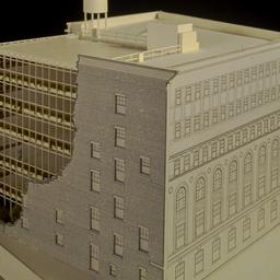 Model, aerial view.