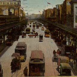 Bowery and Elevated Road. G...