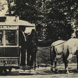 Horsecar in Pelham Bay Park...