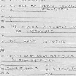 Western questionnaire, answ...