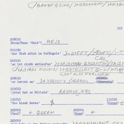 Western questionnaire, answ...