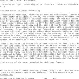 Announcements, 2005-03-21. ...