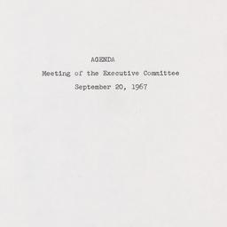 Executive Committee Meeting