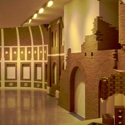 Interior view, showroom.