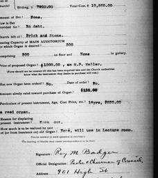 Carnegie Church Organs, Bea...