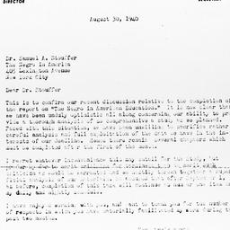 Letter from Doxey A. Wilker...