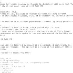 Announcements, 2004-02-12. ...