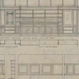 Working drawing #8: Cabinet...