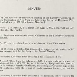 Executive Committee Meeting