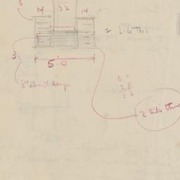 Furniture sketch details