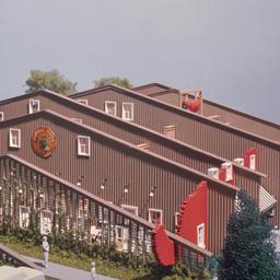 Model, aerial view.