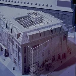 Model, aerial view.