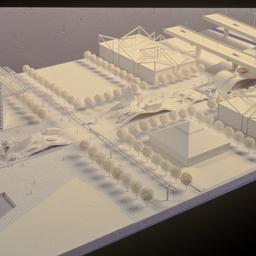 Model, aerial view.