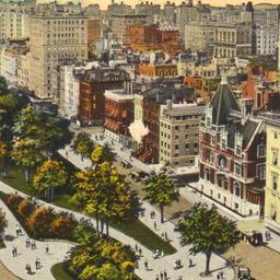 Central Park and Fifth Ave....
