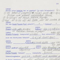 Western questionnaire, answ...