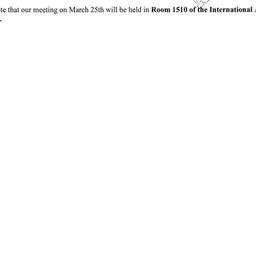 Correspondence, 2004-03-08....