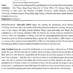 Minutes, 2004-09-28. China:...