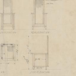 Dining room chair details
