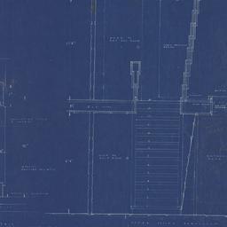 Full size detail, west wall...