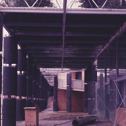 Construction view, covered ...
