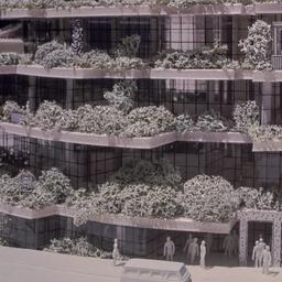 Model, exterior view.