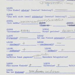 Western questionnaire, answ...