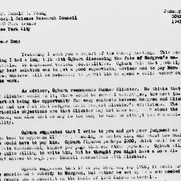 Letter from Samuel A. Stouf...