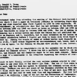 Letter from Samuel A. Stouf...