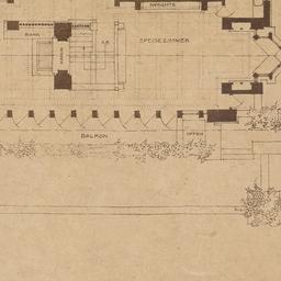 First floor plan, partial